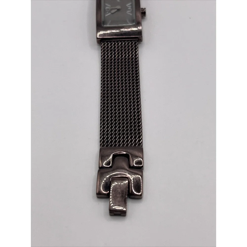 DKNY Women's Quartz Watch Mesh Metal Band‎ Brown NY-3808 New Battery